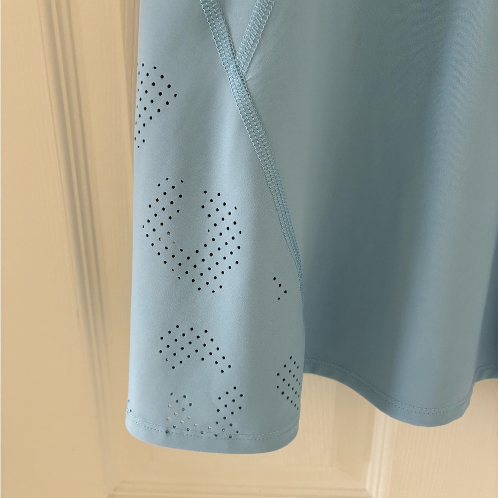 Sincerely Jules Light Blue Active Zip-Up Dress - Picture 4 of 6
